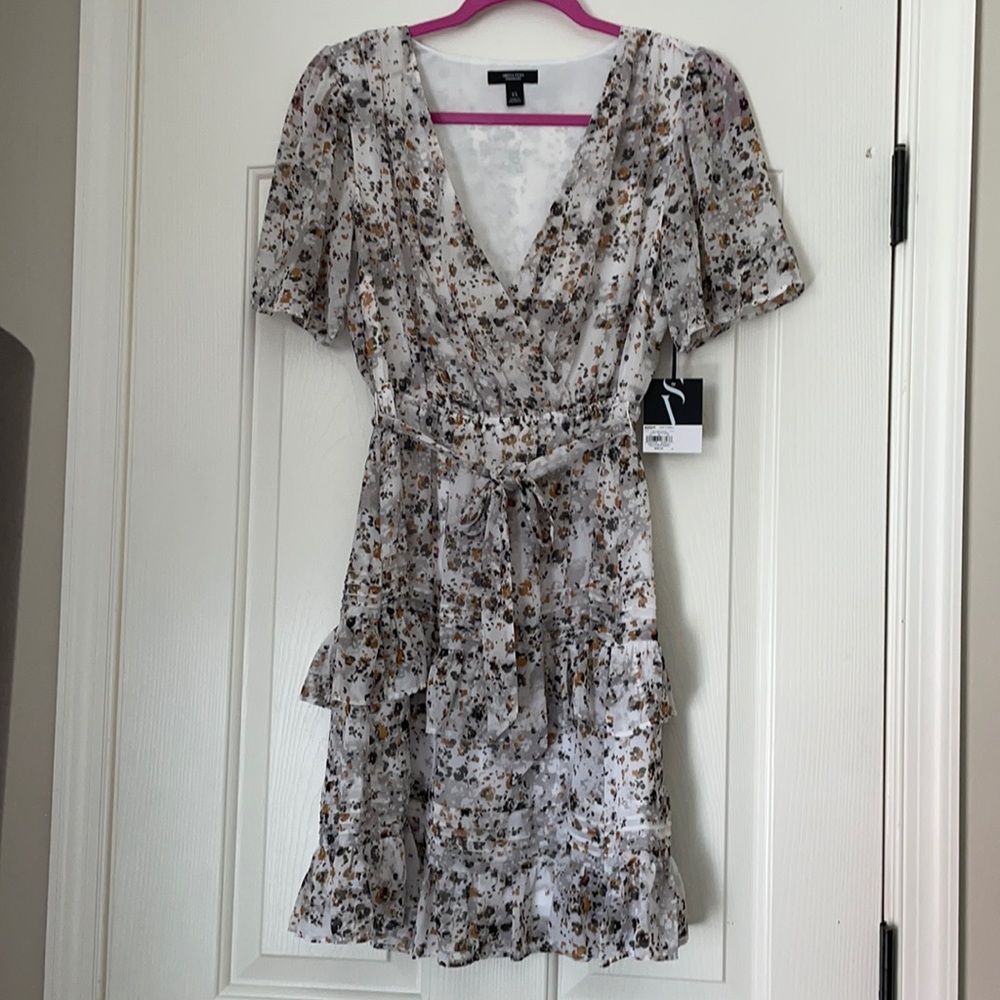 Simply Vera short sleeved floral dress - XS